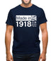Made In 1918 All British Parts Crown Mens T-Shirt