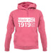 Made In 1919 All British Parts Crown unisex hoodie