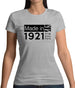 Made In 1921 All British Parts Crown Womens T-Shirt