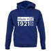 Made In 1921 All British Parts Crown unisex hoodie