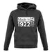 Made In 1922 All British Parts Crown unisex hoodie