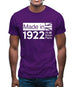 Made In 1922 All British Parts Crown Mens T-Shirt