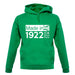 Made In 1922 All British Parts Crown unisex hoodie