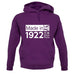 Made In 1922 All British Parts Crown unisex hoodie