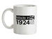 Made In 1924 All British Parts Crown Ceramic Mug
