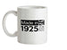 Made In 1925 All British Parts Crown Ceramic Mug