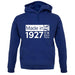 Made In 1927 All British Parts Crown unisex hoodie