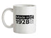 Made In 1928 All British Parts Crown Ceramic Mug