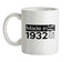 Made In 1932 All British Parts Crown Ceramic Mug