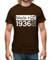 Made In 1936 All British Parts Crown Mens T-Shirt