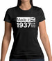 Made In 1937 All British Parts Crown Womens T-Shirt