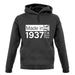 Made In 1937 All British Parts Crown unisex hoodie