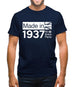 Made In 1937 All British Parts Crown Mens T-Shirt