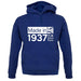 Made In 1937 All British Parts Crown unisex hoodie