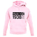 Made In 1938 All British Parts Crown unisex hoodie