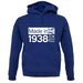 Made In 1938 All British Parts Crown unisex hoodie