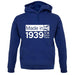 Made In 1939 All British Parts Crown unisex hoodie