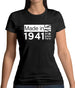 Made In 1941 All British Parts Crown Womens T-Shirt