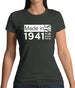 Made In 1941 All British Parts Crown Womens T-Shirt