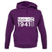 Made In 1941 All British Parts Crown unisex hoodie