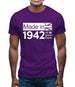 Made In 1942 All British Parts Crown Mens T-Shirt
