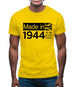 Made In 1944 All British Parts Crown Mens T-Shirt