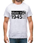 Made In 1945 All British Parts Crown Mens T-Shirt