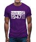 Made In 1947 All British Parts Crown Mens T-Shirt