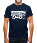 Made In 1948 All British Parts Crown Mens T-Shirt