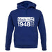 Made In 1948 All British Parts Crown unisex hoodie