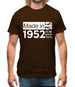 Made In 1952 All British Parts Crown Mens T-Shirt