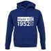 Made In 1952 All British Parts Crown unisex hoodie