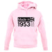 Made In 1953 All British Parts Crown unisex hoodie