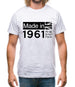 Made In 1961 All British Parts Crown Mens T-Shirt
