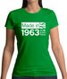 Made In 1963 All British Parts Crown Womens T-Shirt
