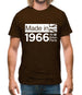 Made In 1966 All British Parts Crown Mens T-Shirt