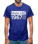 Made In 1967 All British Parts Crown Mens T-Shirt