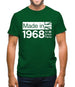 Made In 1968 All British Parts Crown Mens T-Shirt