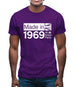 Made In 1969 All British Parts Crown Mens T-Shirt