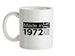 Made In 1972 All British Parts Crown Ceramic Mug