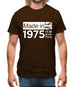Made In 1975 All British Parts Crown Mens T-Shirt