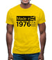 Made In 1976 All British Parts Crown Mens T-Shirt