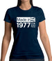 Made In 1977 All British Parts Crown Womens T-Shirt