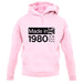 Made In 1980 All British Parts Crown unisex hoodie