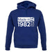 Made In 1982 All British Parts Crown unisex hoodie