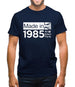 Made In 1985 All British Parts Crown Mens T-Shirt