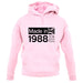 Made In 1988 All British Parts Crown unisex hoodie