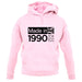 Made In 1990 All British Parts Crown unisex hoodie