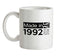 Made In 1992 All British Parts Crown Ceramic Mug