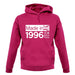 Made In 1996 All British Parts Crown unisex hoodie